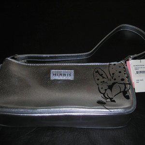 Disney Minnie Purse Silver/Black